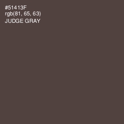 #51413F - Judge Gray Color Image